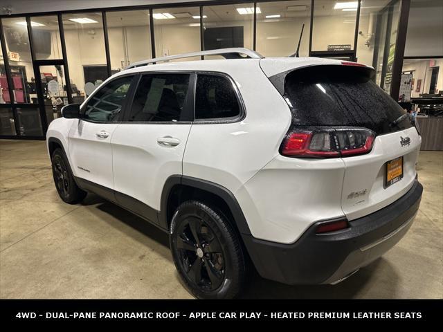 used 2021 Jeep Cherokee car, priced at $22,995