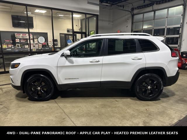 used 2021 Jeep Cherokee car, priced at $22,995