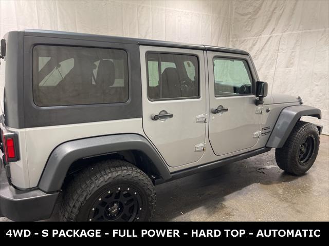 used 2016 Jeep Wrangler Unlimited car, priced at $20,499