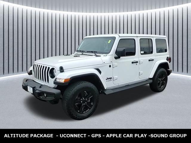 used 2021 Jeep Wrangler Unlimited car, priced at $34,995