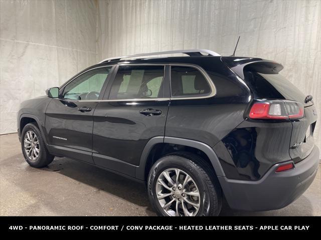 used 2020 Jeep Cherokee car, priced at $18,878