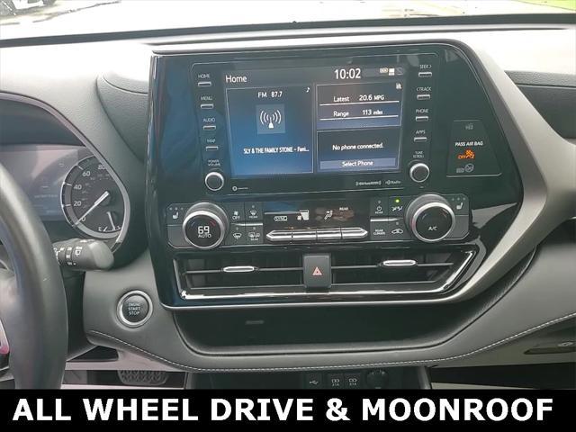 used 2021 Toyota Highlander car, priced at $35,405