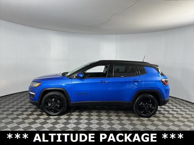 used 2021 Jeep Compass car, priced at $18,959