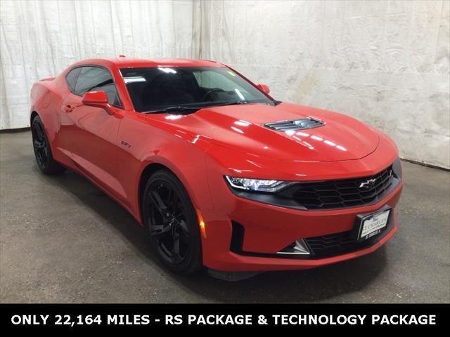used 2021 Chevrolet Camaro car, priced at $37,590