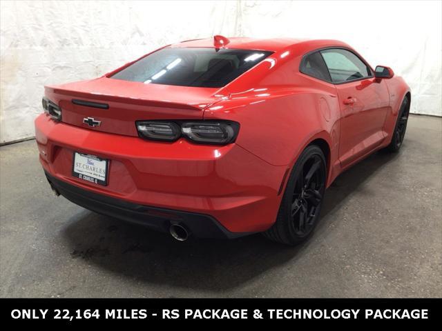used 2021 Chevrolet Camaro car, priced at $37,590