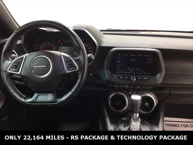 used 2021 Chevrolet Camaro car, priced at $37,590