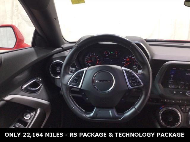 used 2021 Chevrolet Camaro car, priced at $37,590