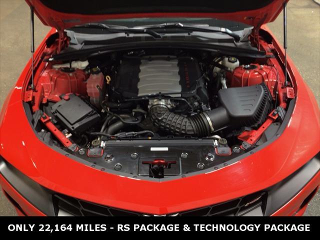 used 2021 Chevrolet Camaro car, priced at $37,590