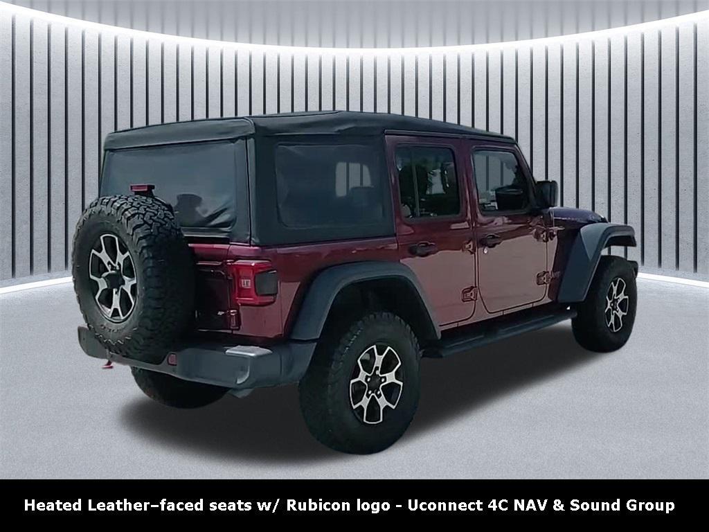 used 2021 Jeep Wrangler Unlimited car, priced at $34,587