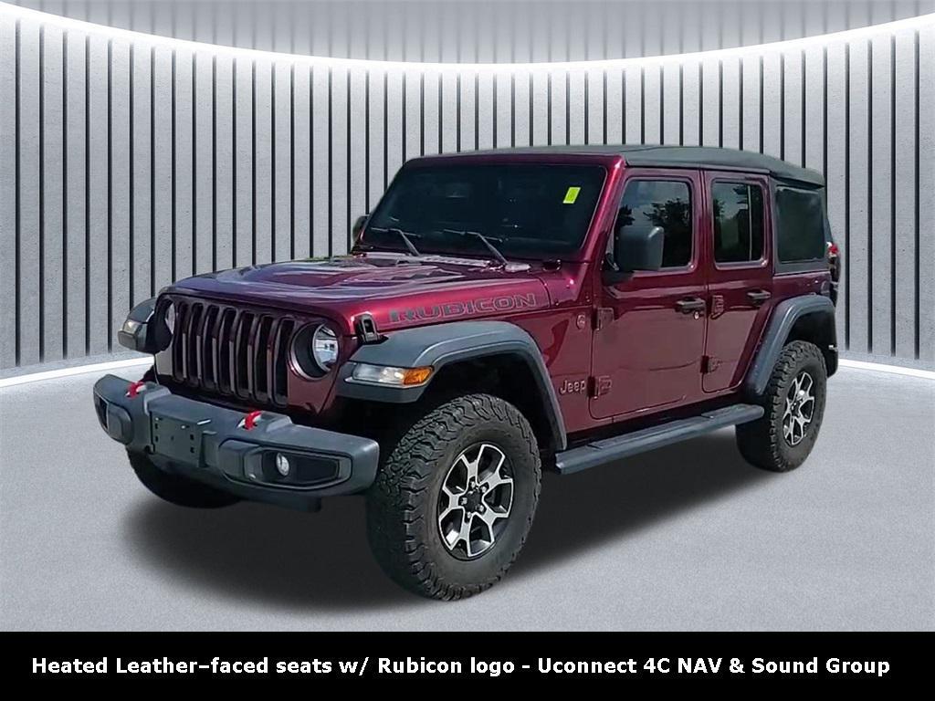 used 2021 Jeep Wrangler Unlimited car, priced at $34,587