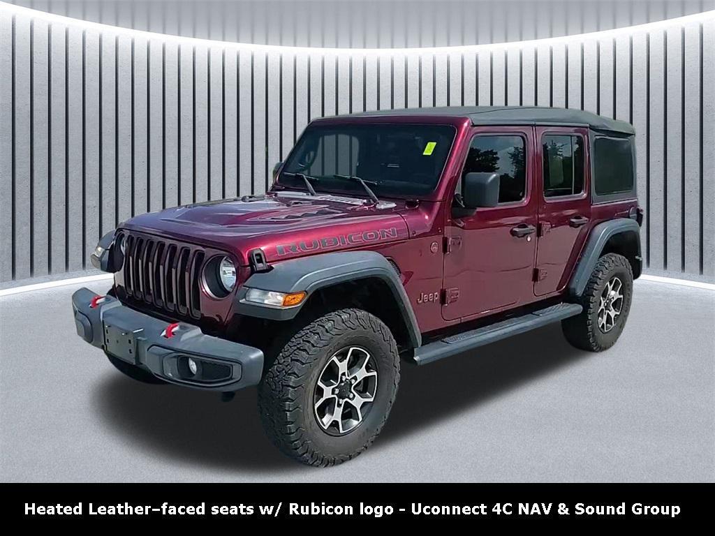 used 2021 Jeep Wrangler Unlimited car, priced at $35,887