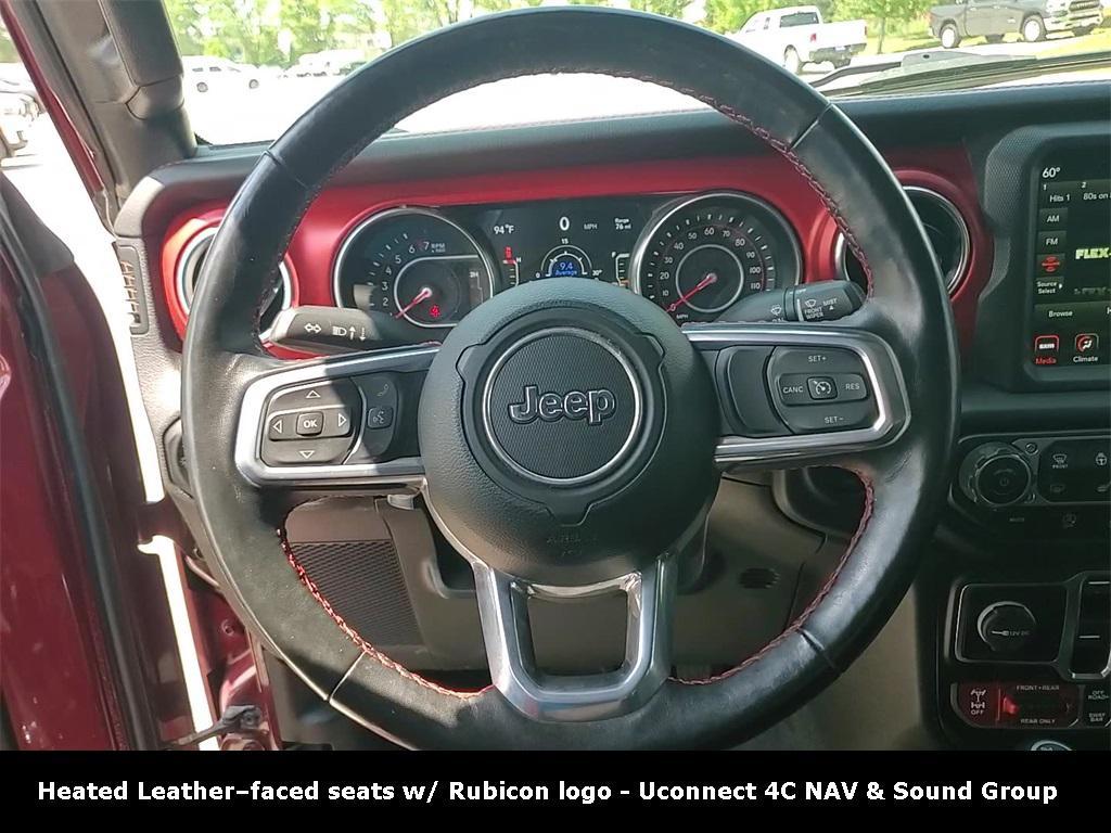 used 2021 Jeep Wrangler Unlimited car, priced at $34,587