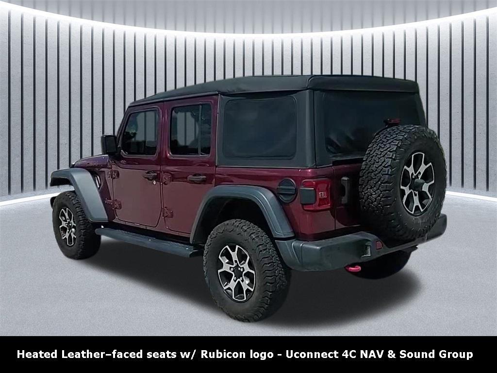 used 2021 Jeep Wrangler Unlimited car, priced at $34,587