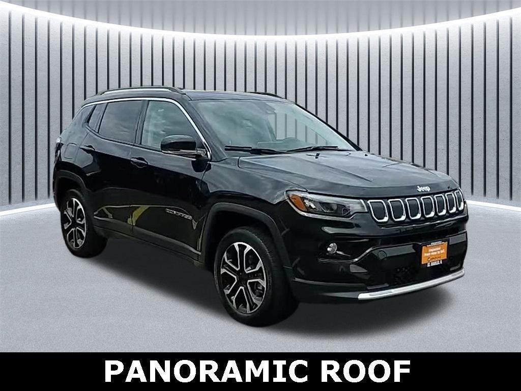 used 2022 Jeep Compass car, priced at $24,995