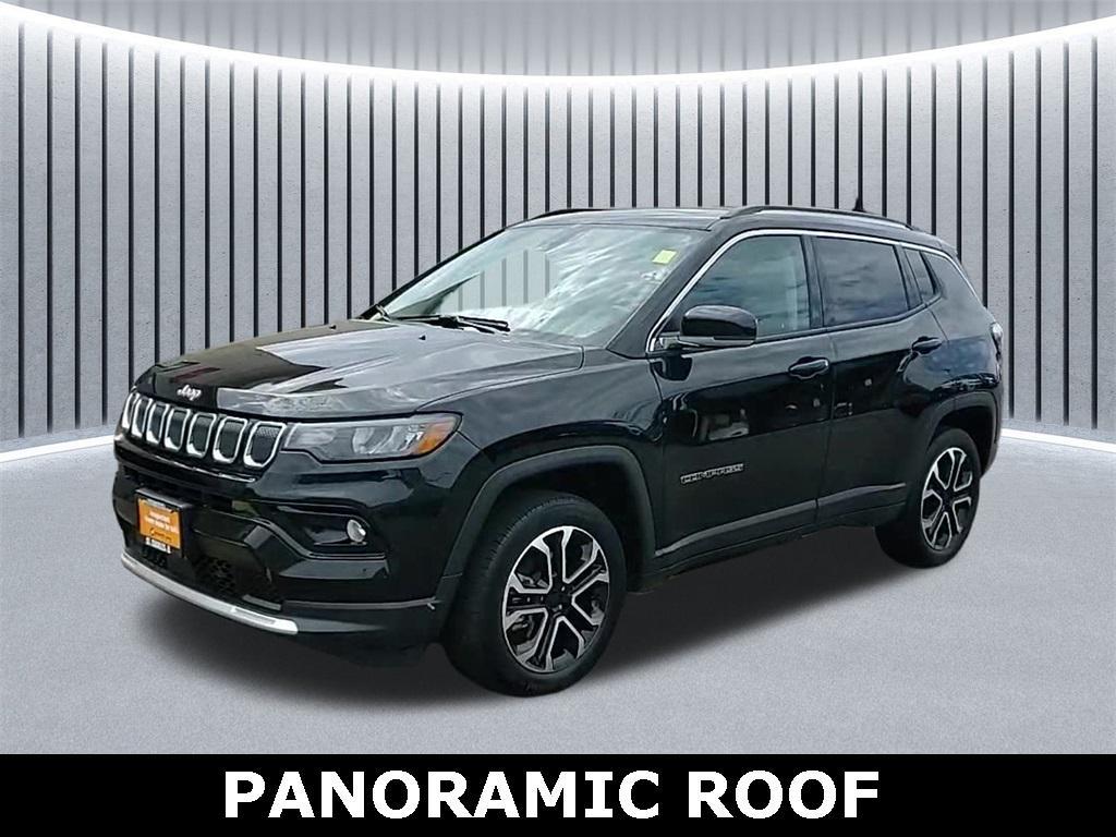 used 2022 Jeep Compass car, priced at $24,995