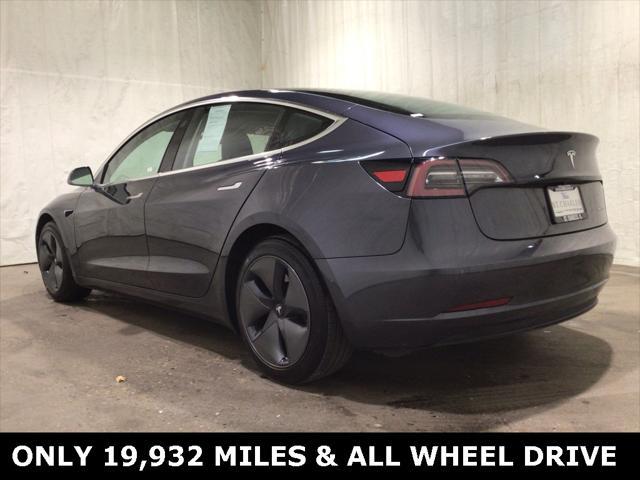 used 2018 Tesla Model 3 car, priced at $27,495