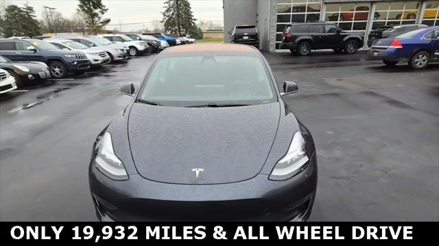 used 2018 Tesla Model 3 car, priced at $27,895