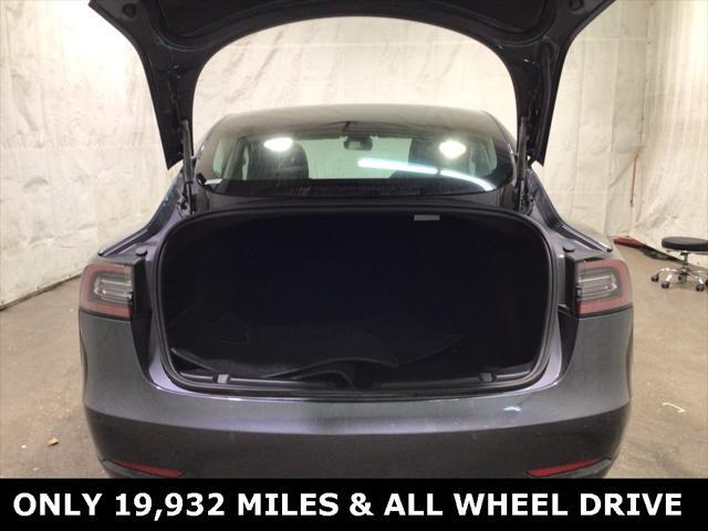 used 2018 Tesla Model 3 car, priced at $27,495