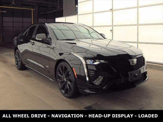 used 2023 Cadillac CT4-V car, priced at $43,802