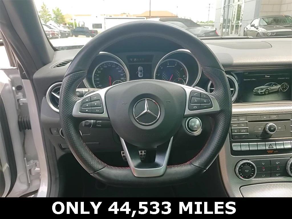 used 2017 Mercedes-Benz AMG SLC 43 car, priced at $26,995