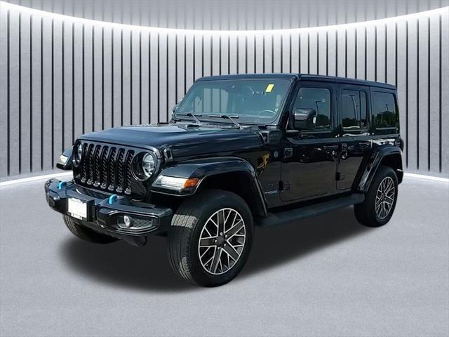 used 2022 Jeep Wrangler Unlimited 4xe car, priced at $36,219