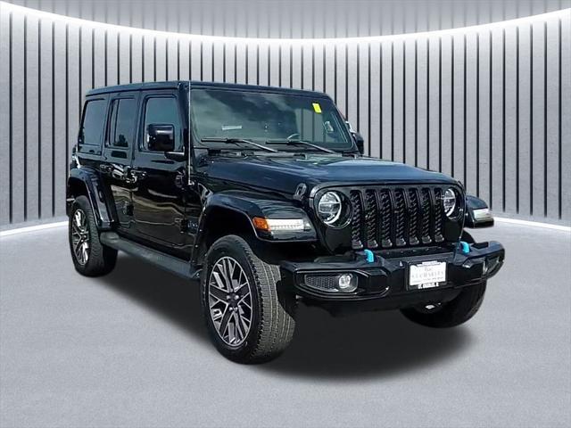 used 2022 Jeep Wrangler Unlimited 4xe car, priced at $36,219