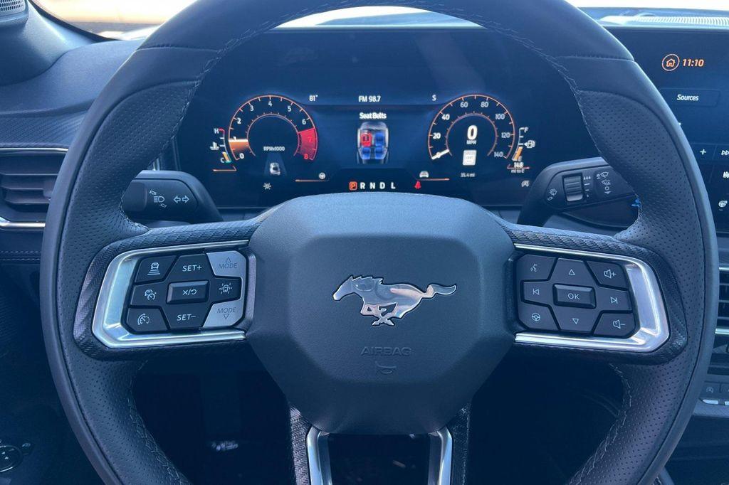 new 2025 Ford Mustang car, priced at $37,715