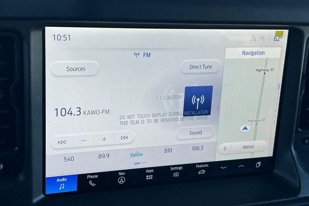 new 2025 Ford Bronco car, priced at $59,836