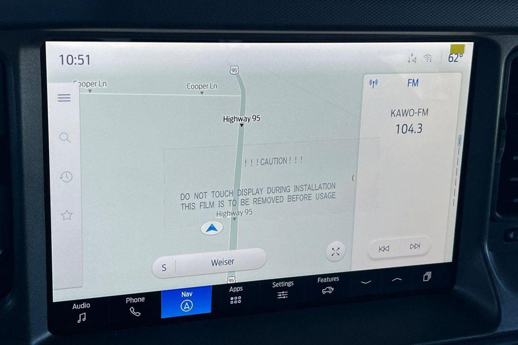 new 2025 Ford Bronco car, priced at $59,836