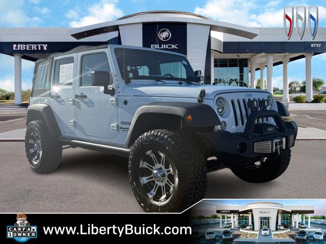 used 2014 Jeep Wrangler Unlimited car, priced at $23,999