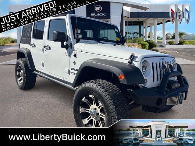 used 2014 Jeep Wrangler Unlimited car, priced at $23,999