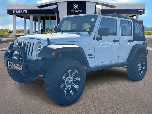 used 2014 Jeep Wrangler Unlimited car, priced at $23,999