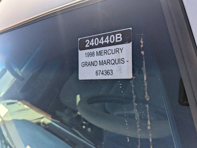 used 1998 Mercury Grand Marquis car, priced at $5,895