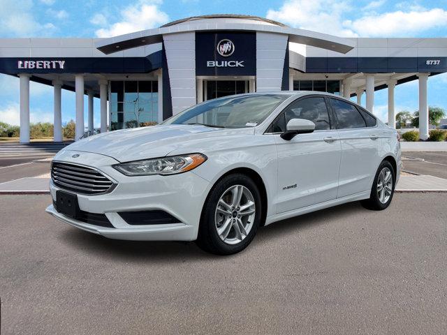 used 2018 Ford Fusion Hybrid car, priced at $14,739