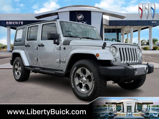 used 2017 Jeep Wrangler Unlimited car, priced at $26,998
