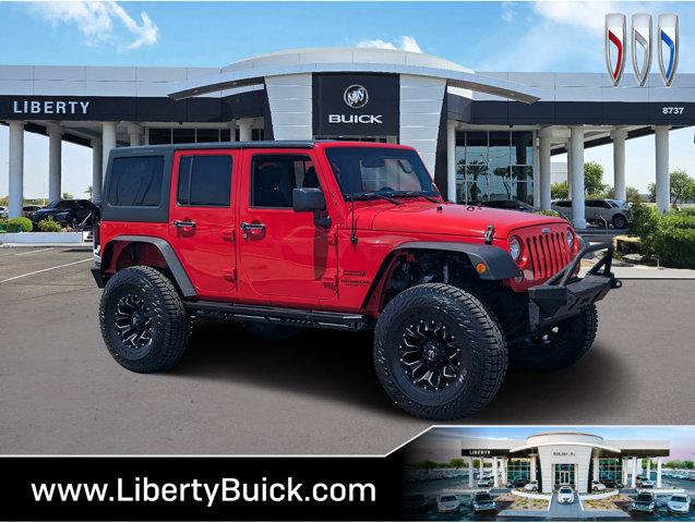 used 2017 Jeep Wrangler Unlimited car, priced at $24,909