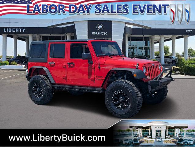 used 2017 Jeep Wrangler Unlimited car, priced at $25,999