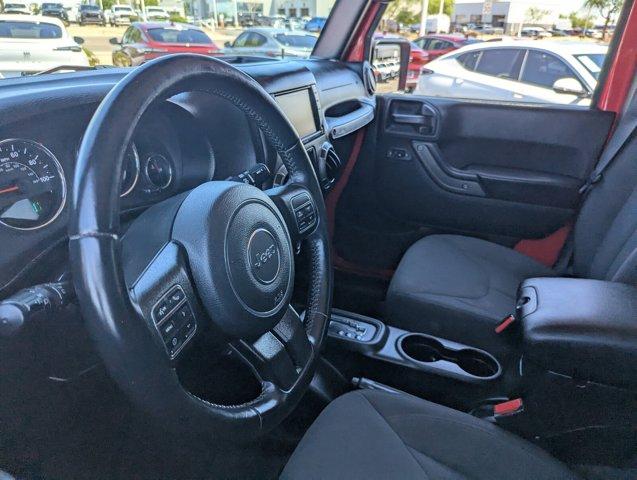 used 2017 Jeep Wrangler Unlimited car, priced at $25,849