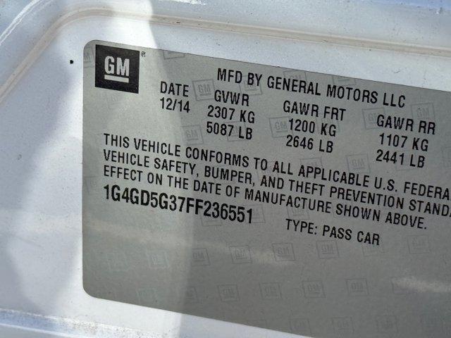 used 2015 Buick LaCrosse car, priced at $14,995