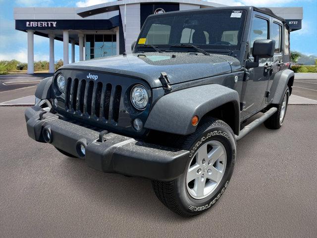 used 2017 Jeep Wrangler Unlimited car, priced at $22,999