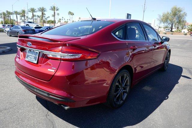 used 2018 Ford Fusion car, priced at $10,805