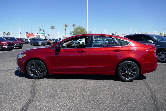 used 2018 Ford Fusion car, priced at $10,805
