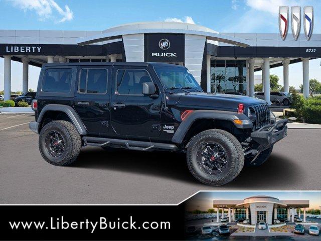 used 2018 Jeep Wrangler Unlimited car, priced at $24,618