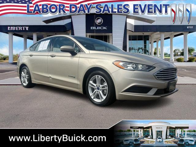 used 2018 Ford Fusion Hybrid car, priced at $15,998
