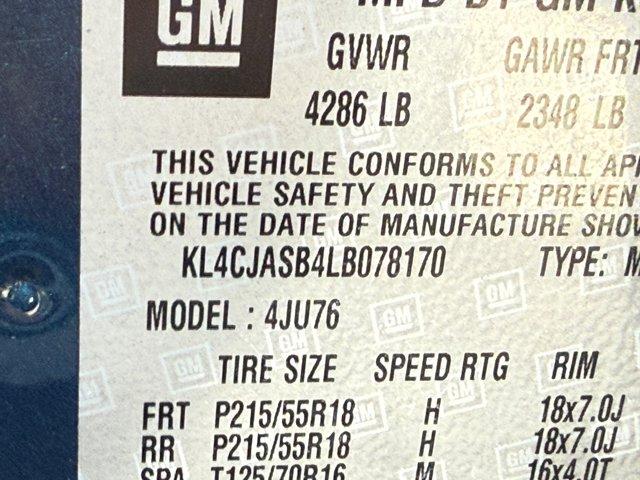 used 2020 Buick Encore car