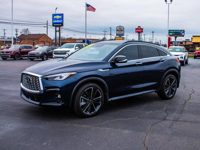 used 2022 INFINITI QX55 car, priced at $31,900