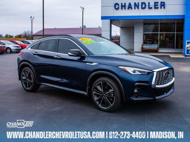 used 2022 INFINITI QX55 car, priced at $31,900