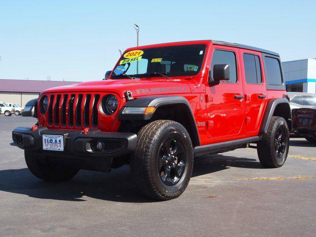 used 2021 Jeep Wrangler Unlimited car, priced at $43,191