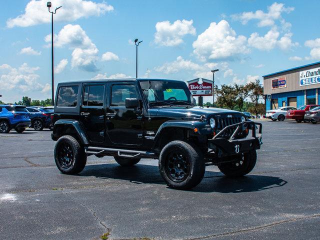 used 2011 Jeep Wrangler Unlimited car, priced at $13,485