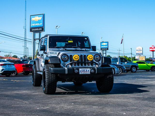 used 2015 Jeep Wrangler Unlimited car, priced at $22,499